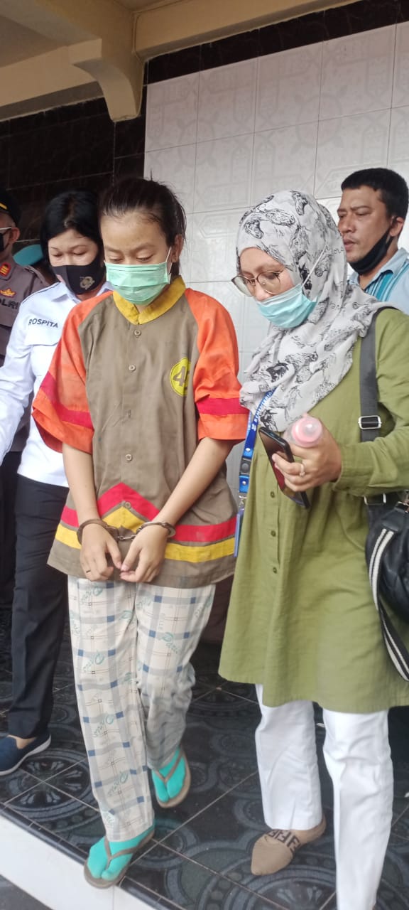 VF Pelaku Pembuangan Bayi