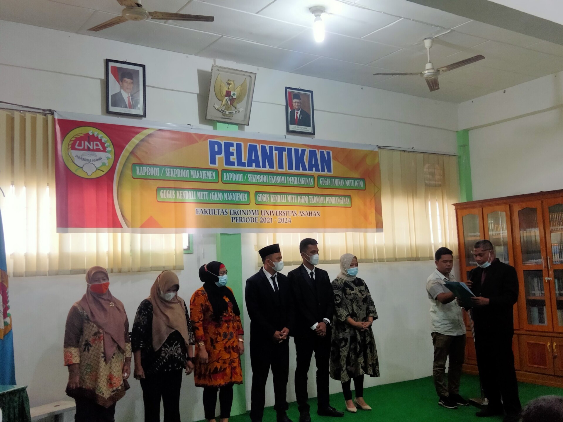 Dekan Pejabat Fakultas Ekonomi Universitas Asahan