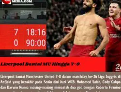 Liverpool Bantai MU Hingga 7-0