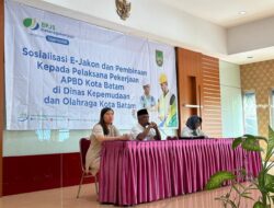 E-Jakon Permudah Pendaftaran Pekerja Proyek APBD di Kota Batam