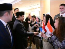 Antusiasnya Diaspora Indonesia Sambut Presiden Prabowo di Washington DC