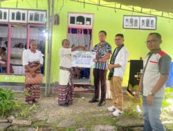 BPJS Ketenagakerjaan Bersama Koperasi TLM Indonesia Serahkan Santunan Di Desa Tanah Putih