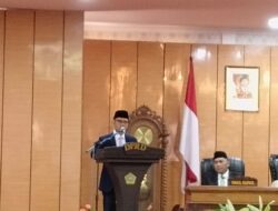 Bupati Karimun Ing. Iskandar Menyampaikan Pidato Perdana Di Rapat Paripurna di DPRD Kabupaten Karimun