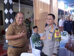 Bupati dan Wabup Asahan Hadiri Open House Halal Bihalal Kapolres Asahan Bersama OPD
